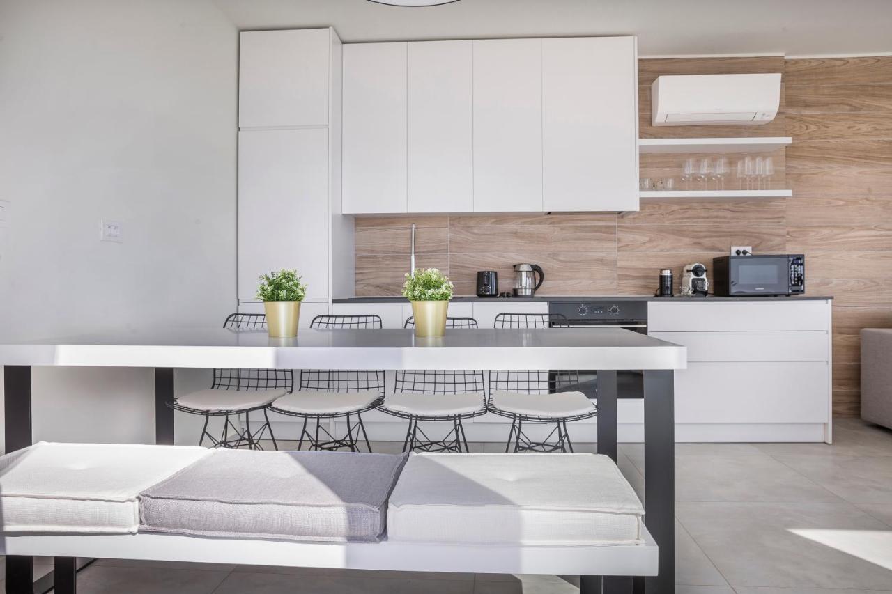 Oikos Boutique Residences Plateies Luaran gambar